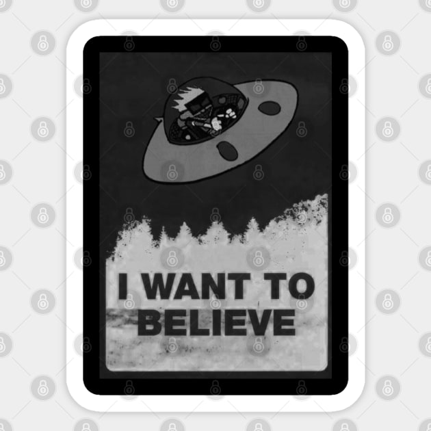 Believe Sticker by ConcreteChaos